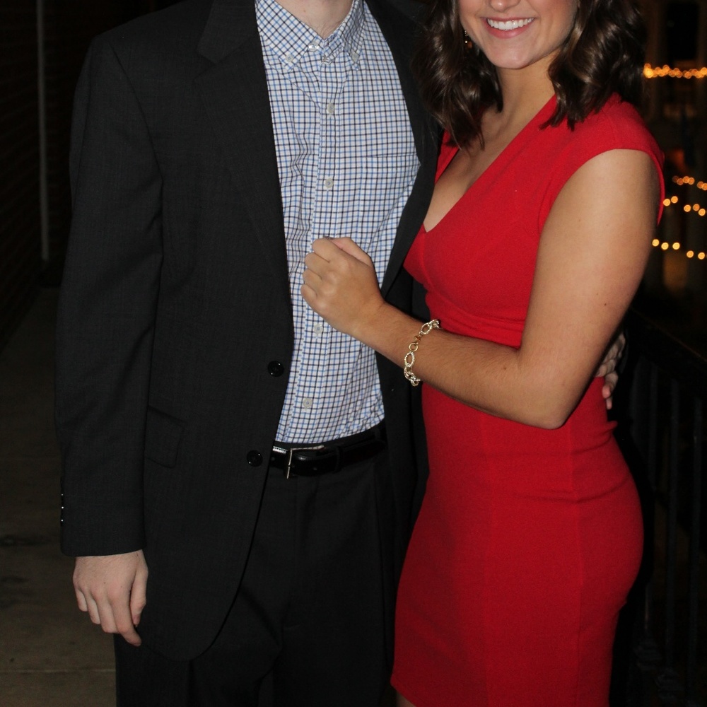 Red Bodycon Dress - Picture 2 of 2